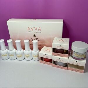 COPY - AVVA Nail Dip Kit NIB complete DIY manicure
